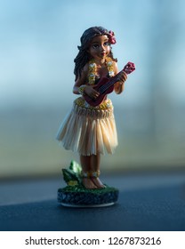 Hula Girl On A Dashboard