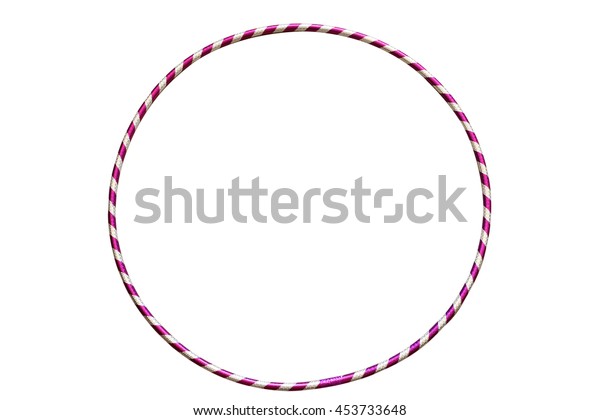 silver hula hoop