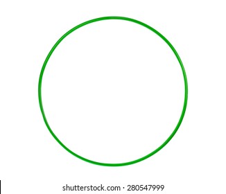 Hulahoop isolated on white background - Powered by Shutterstock