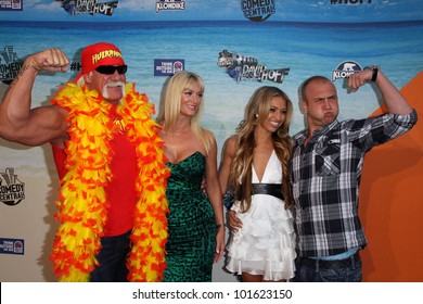 Hulk Hogan And Nick Hogan  At The Comedy Central Roast Of David Hasselhoff, Sony Studios, Culver City, CA. 08-01-10