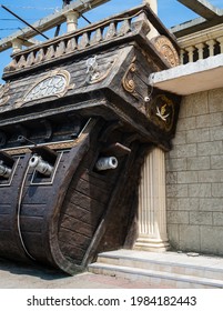 Hull Of Pirate Ghost Ship 