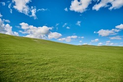 La Prairie D'Hulunbeier En Mongolie Intérieure, Le Ciel Et Les Prairies