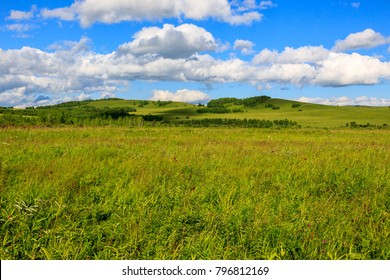 Hulunbuir Grasslands Near Enhe, China