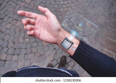 human arm with digital implants and microchips under the skin of the future.
futuristic technology with biometric implants
 - Powered by Shutterstock - Get 15% off with code: PIKWIZARD15