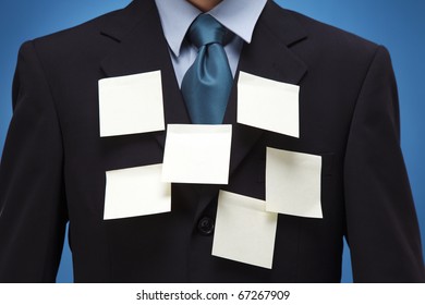 Human Being Sticked Sticky Notes Stock Photo 67267909 | Shutterstock