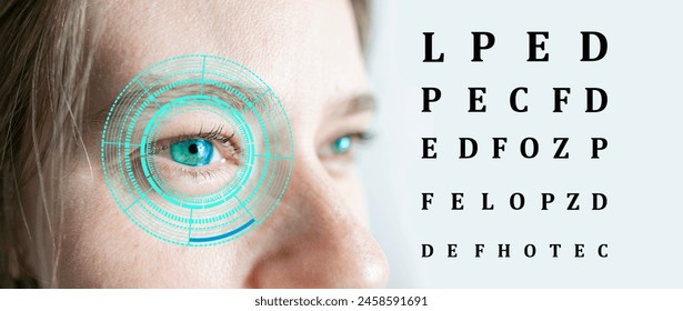 human bionic eye, cutting-edge technology, Visionary technological advancement and futuristic vision, Cybernetic innovation, restore sight