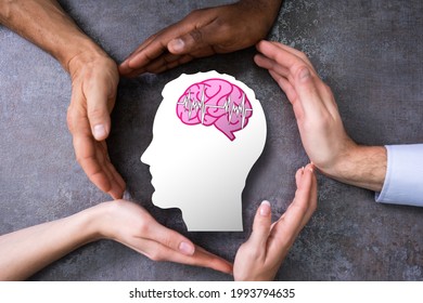Human Brain Stroke Diagnosis And Therapy. Human Neurology - Shutterstock ID 1993794635