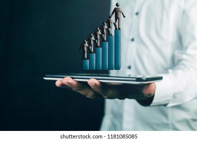 Human Growth Diagram Stock Photo 1181085085 | Shutterstock