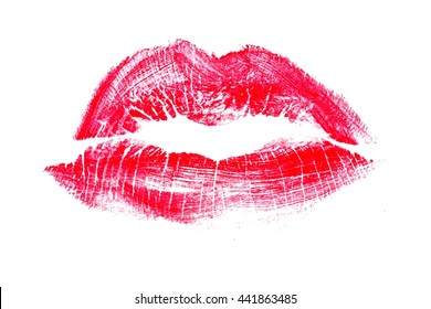 Marsala Lips Pomade Imprint Kiss Day Stock Vector (Royalty Free) 1213268419