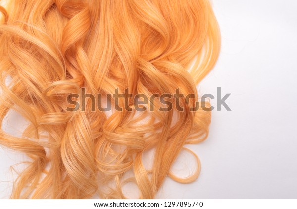 Human Natural Honeycolored Blond Hair On Stock Photo Edit Now