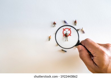 Human Resource Management and Recruitment and Hiring concept. Find leader. Find team. - Shutterstock ID 1922443862