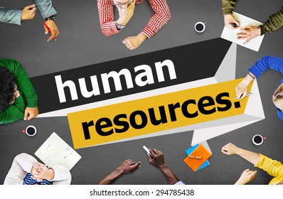 Human Resources Employment Job Recruitment Concept Stock Photo ...