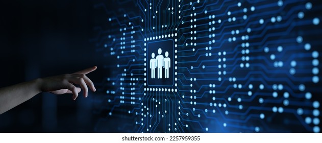 Human Resources HR management Recruitment Employment Headhunting Concept - Shutterstock ID 2257959355