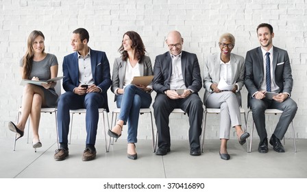 Human Resources Interview Recruitment Job Concept - Shutterstock ID 370416890