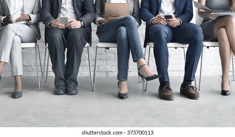 Human Resources Interview Recruitment Job Concept