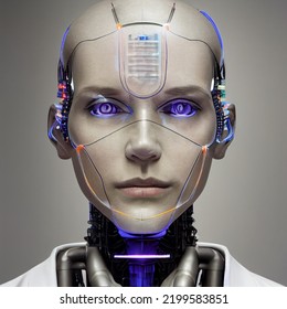 human robot with DNA modification, future doctors, future surgeon, healthcare of future, laboratory  - Shutterstock ID 2199583851