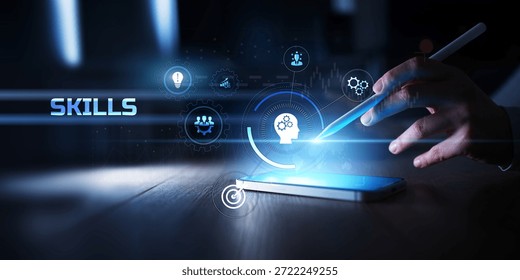 Human Skills Development and Competency Visualization on Digital Touchscreen Interface.