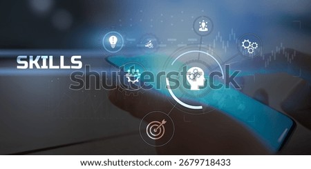 Human Skills Development and Competency Visualization on Digital Touchscreen Interface.