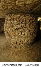 Human Skulls Bones Remains Catacombs Under Stock Photo 1330990868 ...