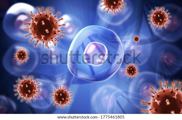 Human
system cells molecular structure
illustration