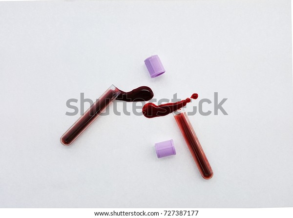 Human Whole Blood Splash Edta Tube Stock Photo Edit Now