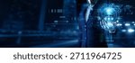 Humanoid robot handhold cloud computing storage virtualization infrastructure application scalability flexibility security SaaS PaaS IaaS service innovation deployment.