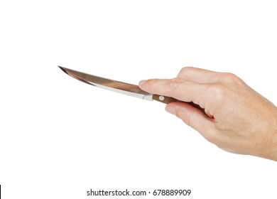 Humans Right Hand Holding Silver Knife Stock Photo 678889909 | Shutterstock