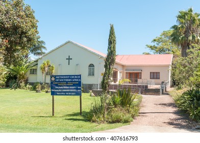 HUMANSDORP, SOUTH AFRICA - FEBRUARY 28, 2016:  The Methodist Church In Humansdorp In The Eastern Cape Province