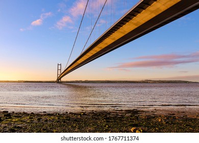 Humber Bridge from the North Bank