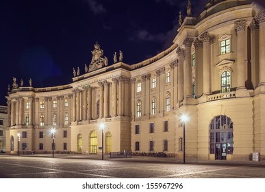 Humboldt University Of Berlin In Evening, Germany