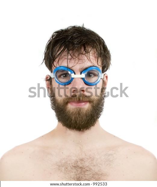 male swimming goggles