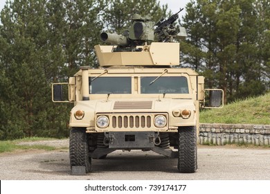 Humvee Hmmwv Light Armored Vehicle Polygon Stock Photo 739174177 ...