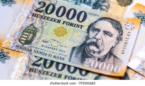 Hungarian 20000 Forint Banknotes 