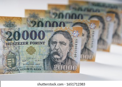 Hungarian Forint 20 000 Forint Banknote Ferenc Deák. Europe Hungary.