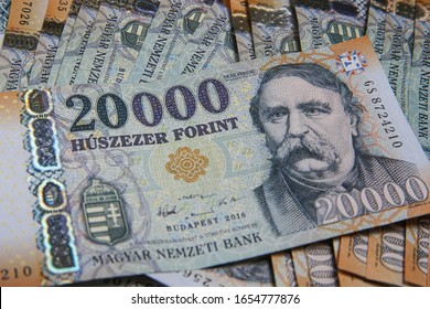 Hungarian Forint 20 000 Forint Banknote Ferenc Deák. Europe Hungary.