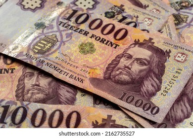 Hungarian Forint Banknotes. 10000 Forint Banknote.