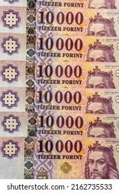 Hungarian Forint Banknotes. 10000 Forint Banknote.