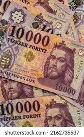 Hungarian Forint Banknotes. 10000 Forint Banknote.