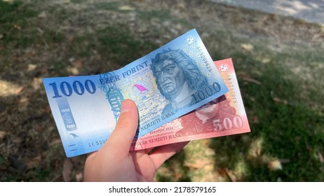 Hungarian Forint (Shot In Hungary, Pest State, Dabas, At 2022,07,13)