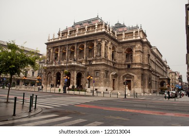 Hungarian State Opera House In Budapest