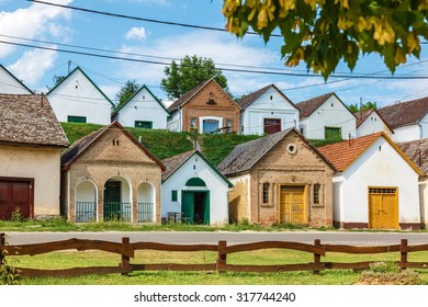 Hungarian Wine Houses And Basements