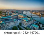 Hungary Danube River city Budapest Europe evening 