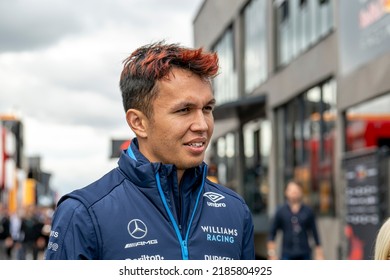 MOGYORóD, HUNGARY - July 31, 2022: Alexander Albon, From Thailand Competes For Williams Racing. Race Day, Round 13 Of The 2022 F1 Championship.