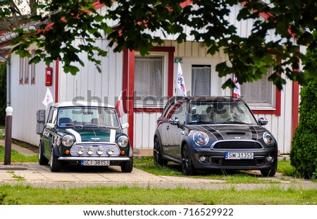 Hungary May 2012 Mini Clubman Classic Stock Photo Edit Now