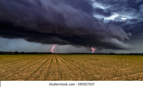 Hungary, Storms, Hungary Landscape, Storm Clouds, Storm Sky, Stormy Weather, Lightning