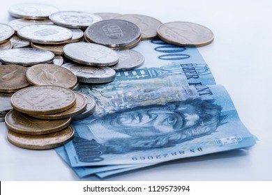 Hungaryan Forint Isolated White Background