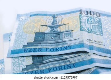 Hungaryan Forint Isolated White Background