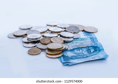 Hungaryan Forint Isolated White Background