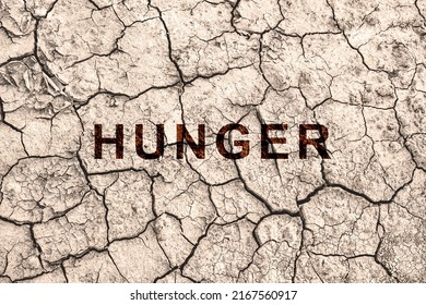 Hunger In The World. Food Crisis. Failed Grain Crops. Bread Shortage. Drought And Crop Failure. The Global Threat Of Famine To The Whole World. Economic Crisis.