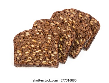 Hunks Of Square Rye Bread